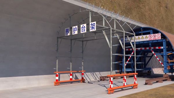长治隧道施工动画制作公司 - 隧道施工工艺和施工方法 - 隧道施工汇报动画视频 - bim 工程施工动画